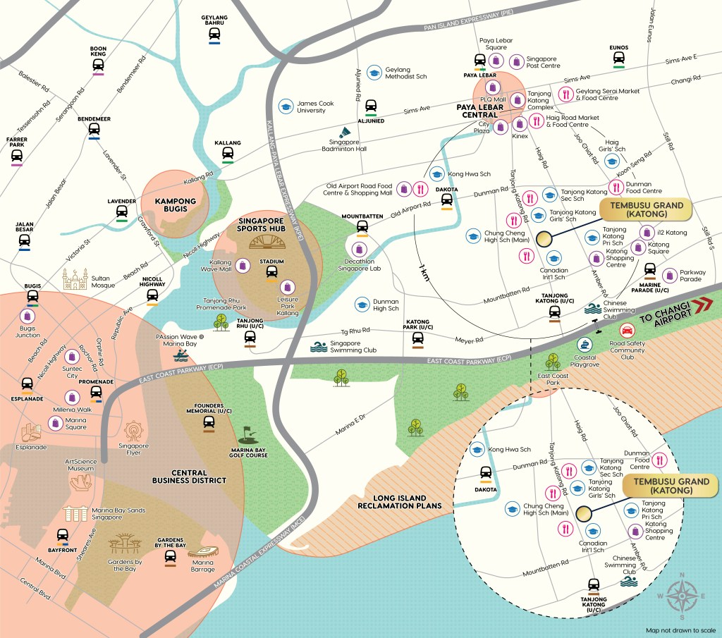 tembusu grand location map