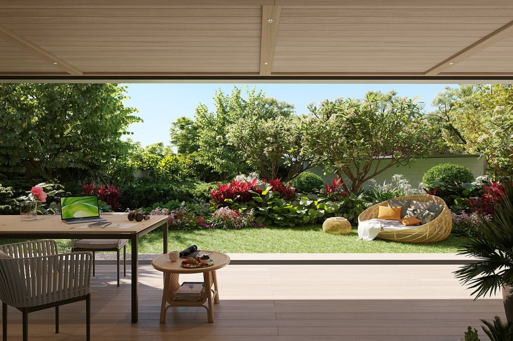 Laguna Seaside Residences 2br garden ground floor