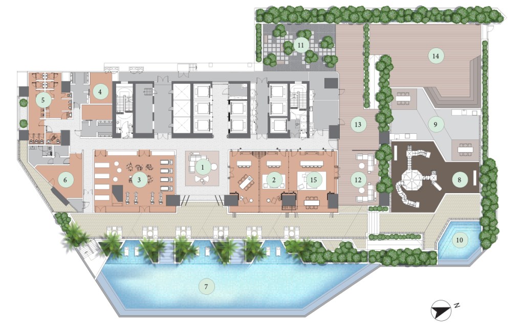 Jewel by Oxley KLCC facilities plan