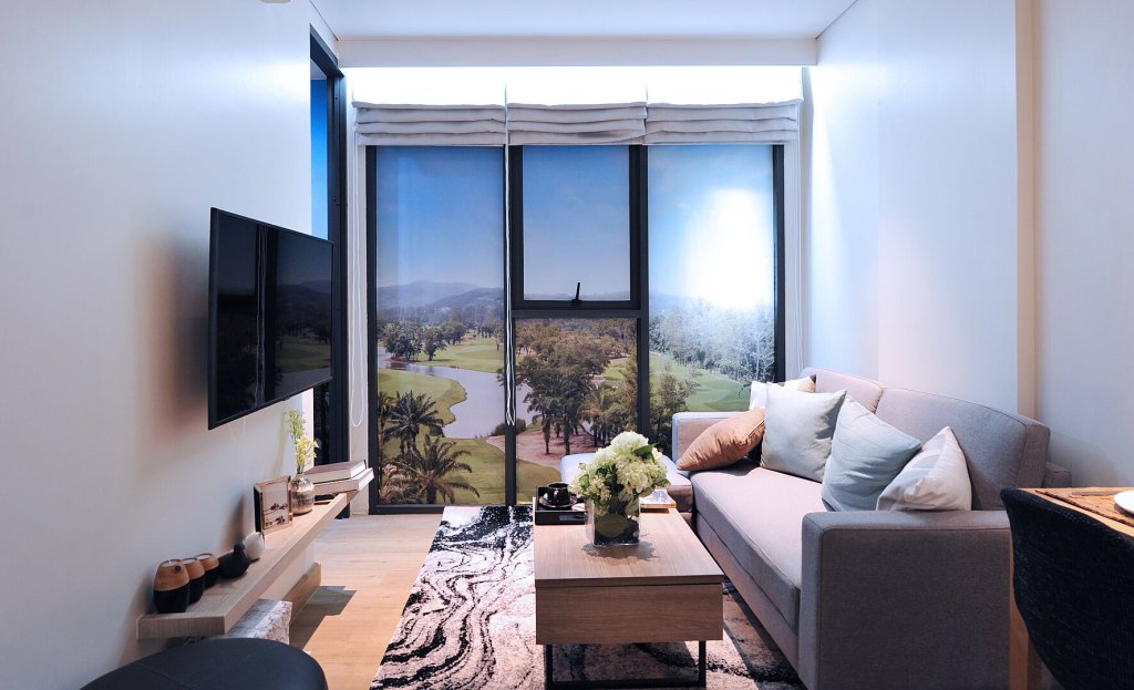 Skypark Celeste Laguna Phuket living room