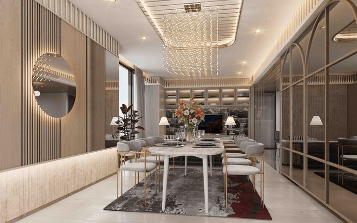 Skypark Lucean Jomtien Pattaya 2 bedroom dining