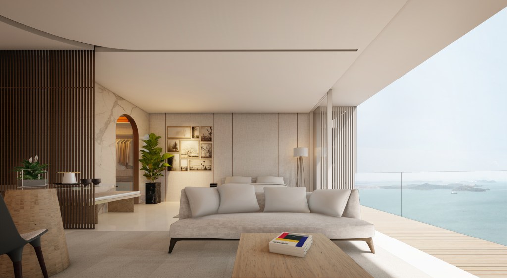 Opus Bay apartment view