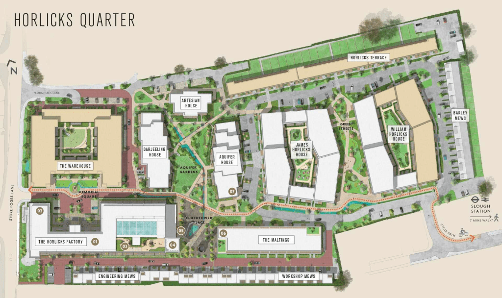 horlicks quarter site plan