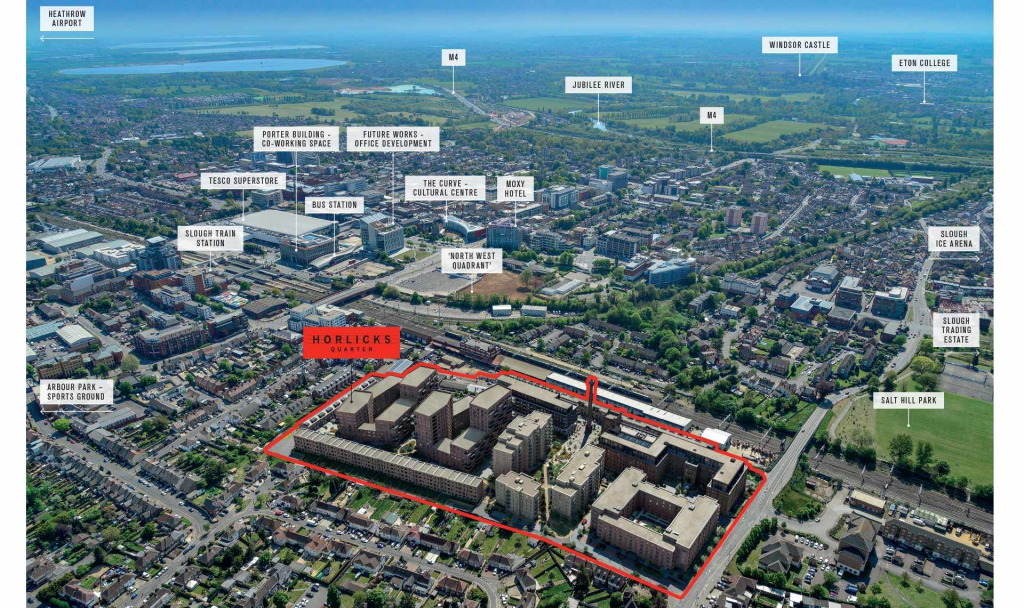 horlicks quarter slough location map