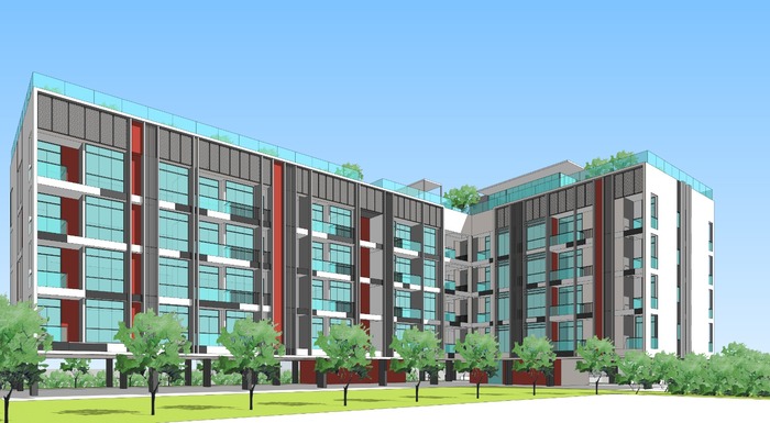 deluxe residences facade