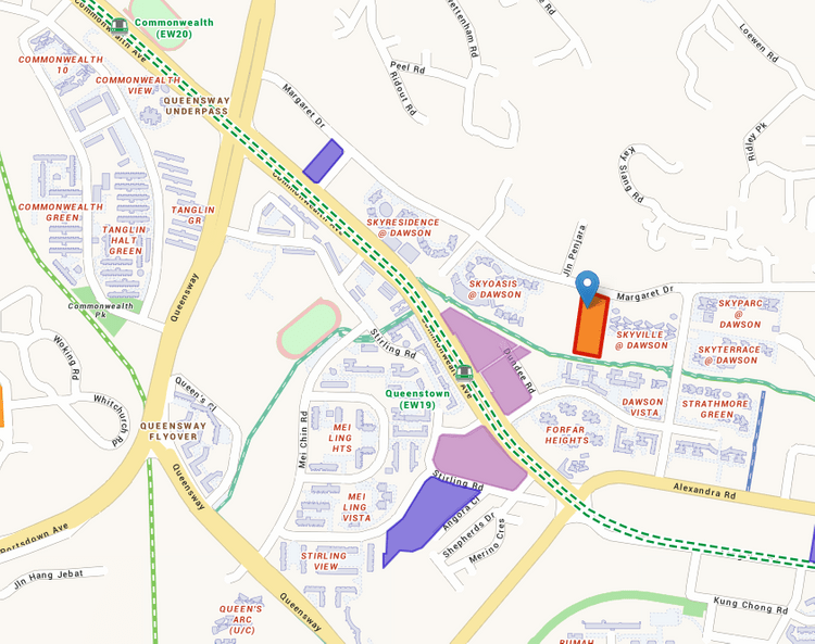 Margaret Drive GLS site