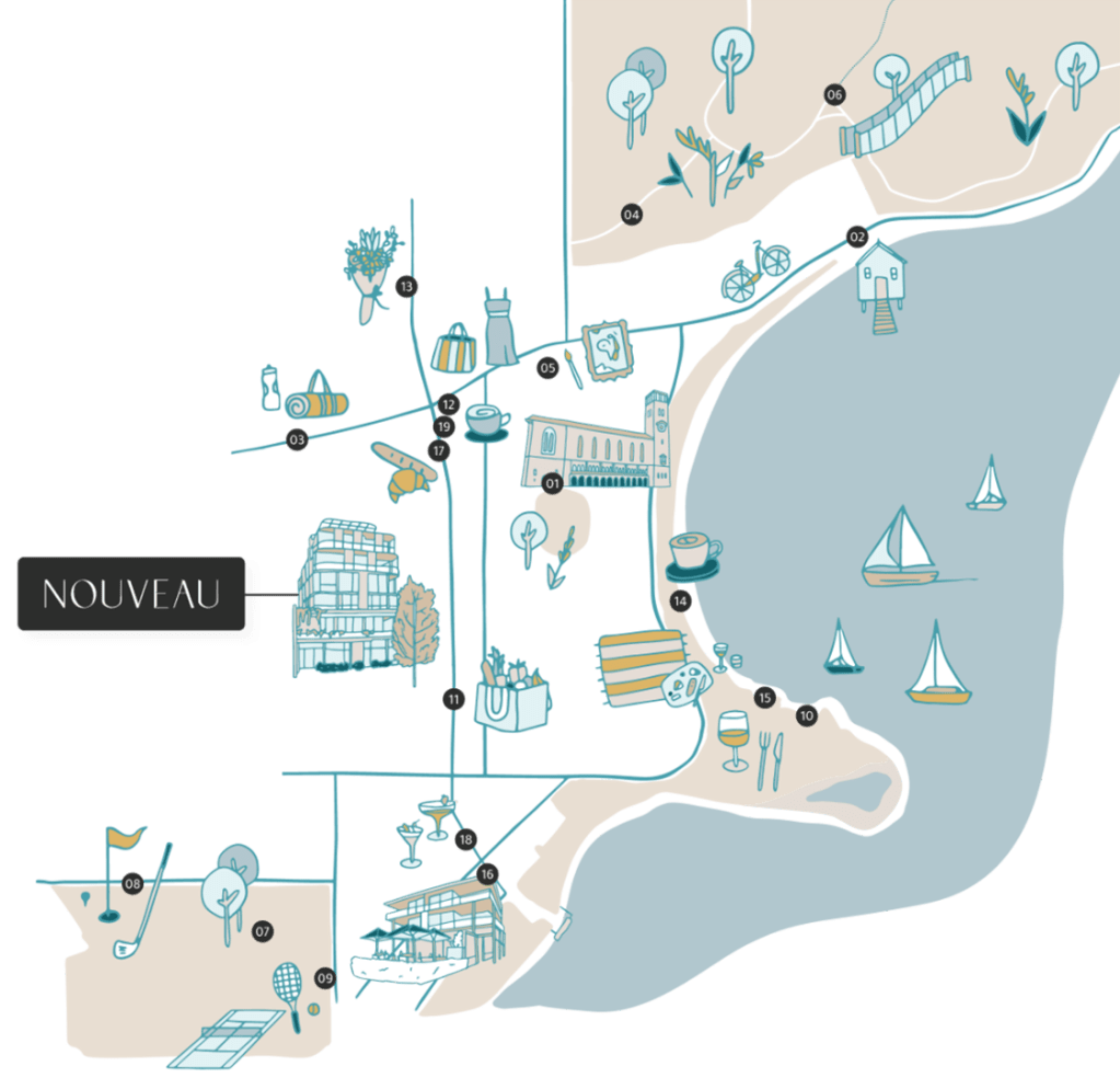 Nouveau Nedlands surroundings