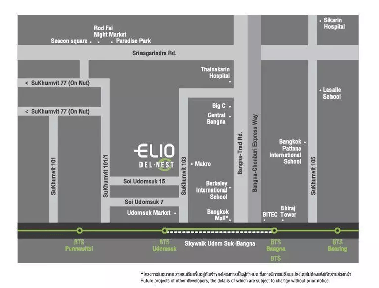 elio del nest location map
