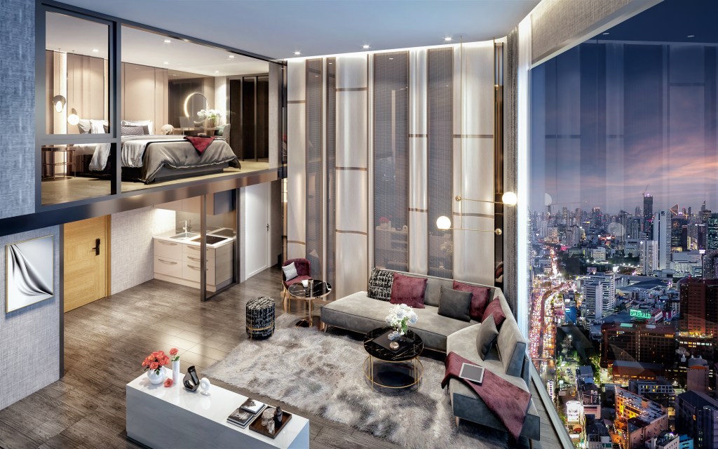 SOHO Bangkok Ratchada duplex